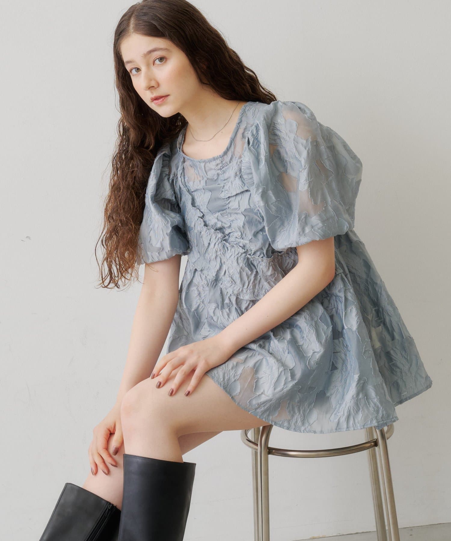 kastane Frill sash blouse - Image 70