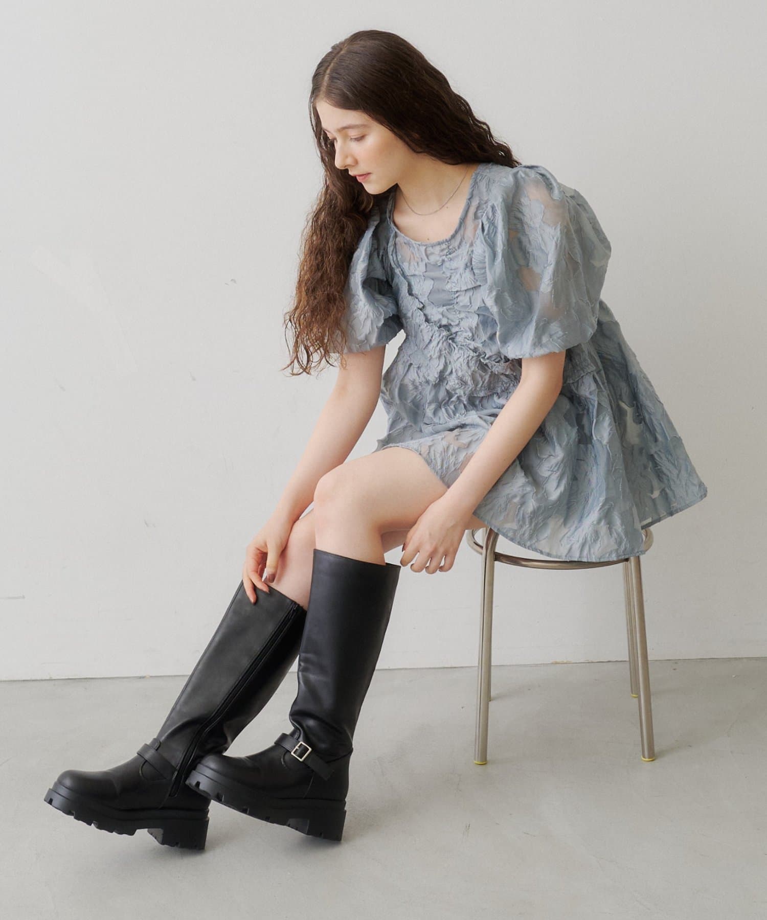 kastane Frill sash blouse - Image 73