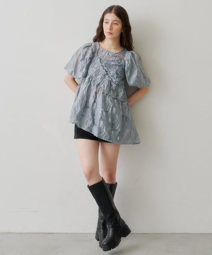 kastane Frill sash blouse - Image 75
