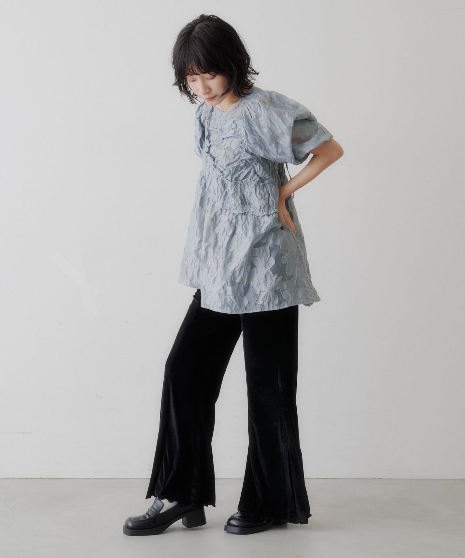 kastane Frill sash blouse - Image 63