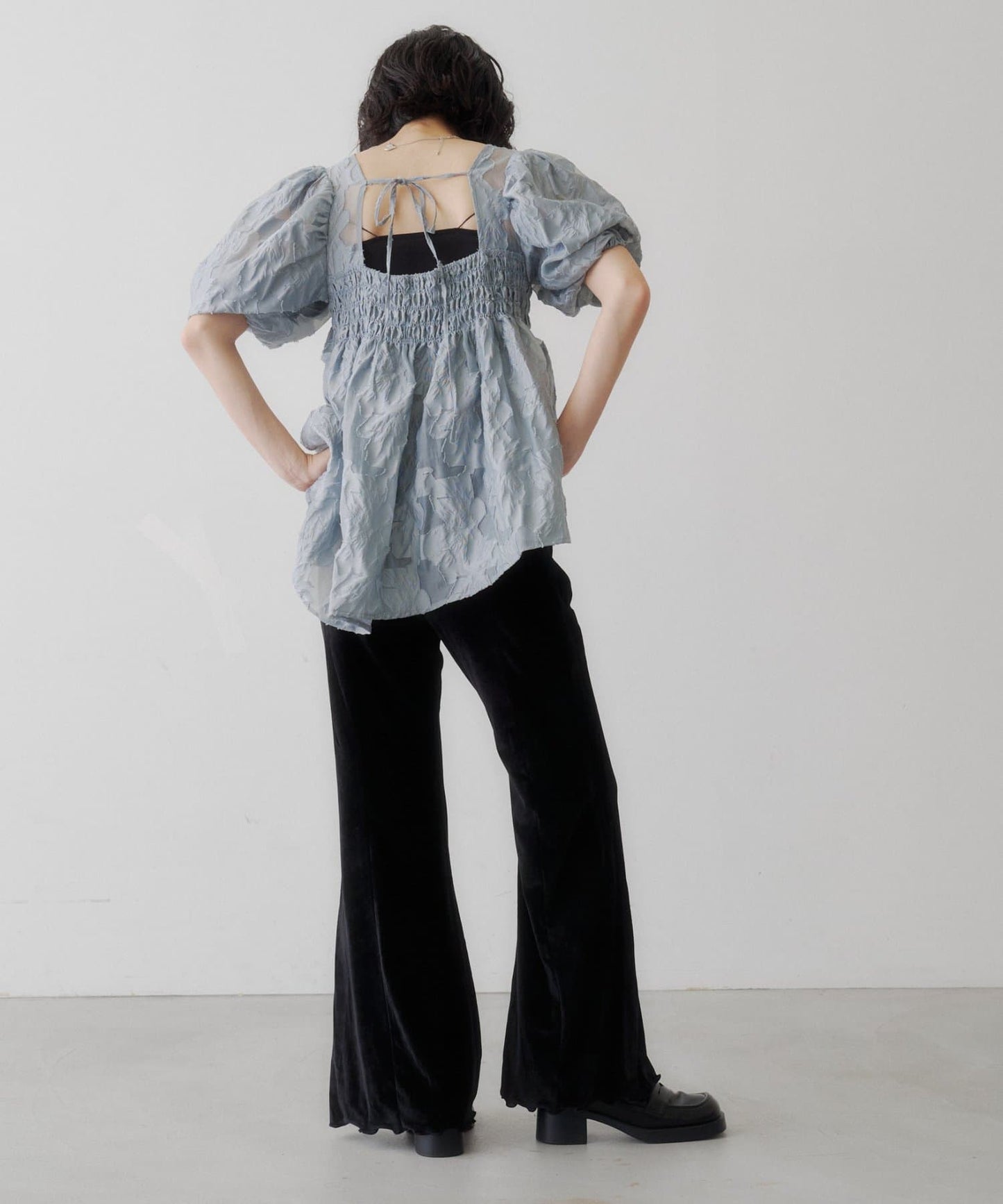 kastane Frill sash blouse - Image 64