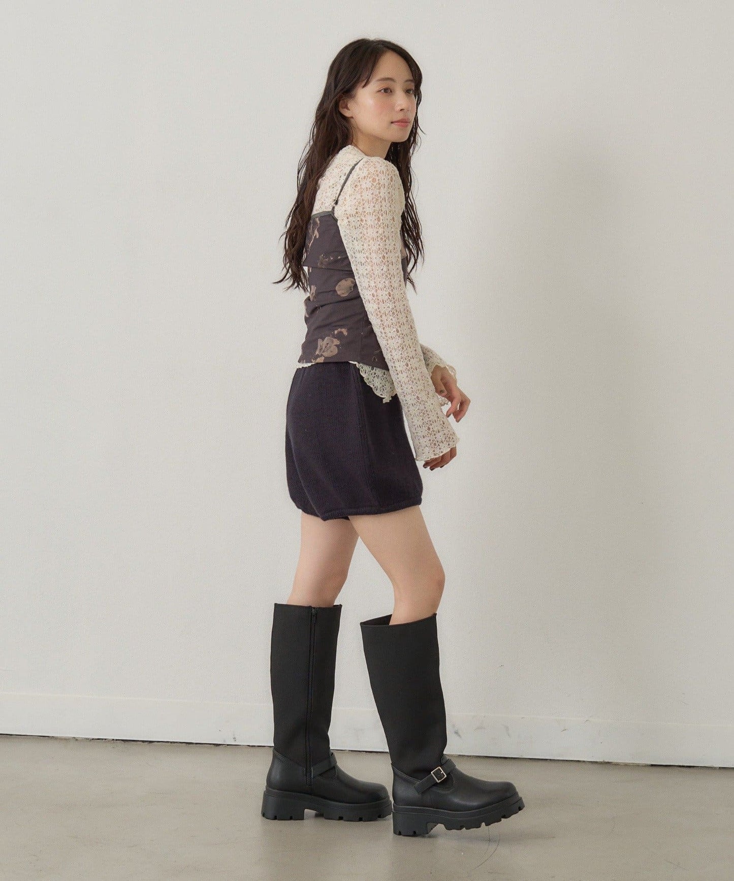 Kastane flower lace 彈性吊帶背心 - Image 19