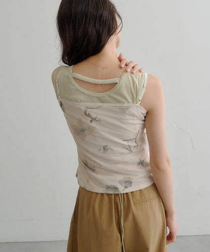 Kastane flower lace 彈性吊帶背心 - Image 25