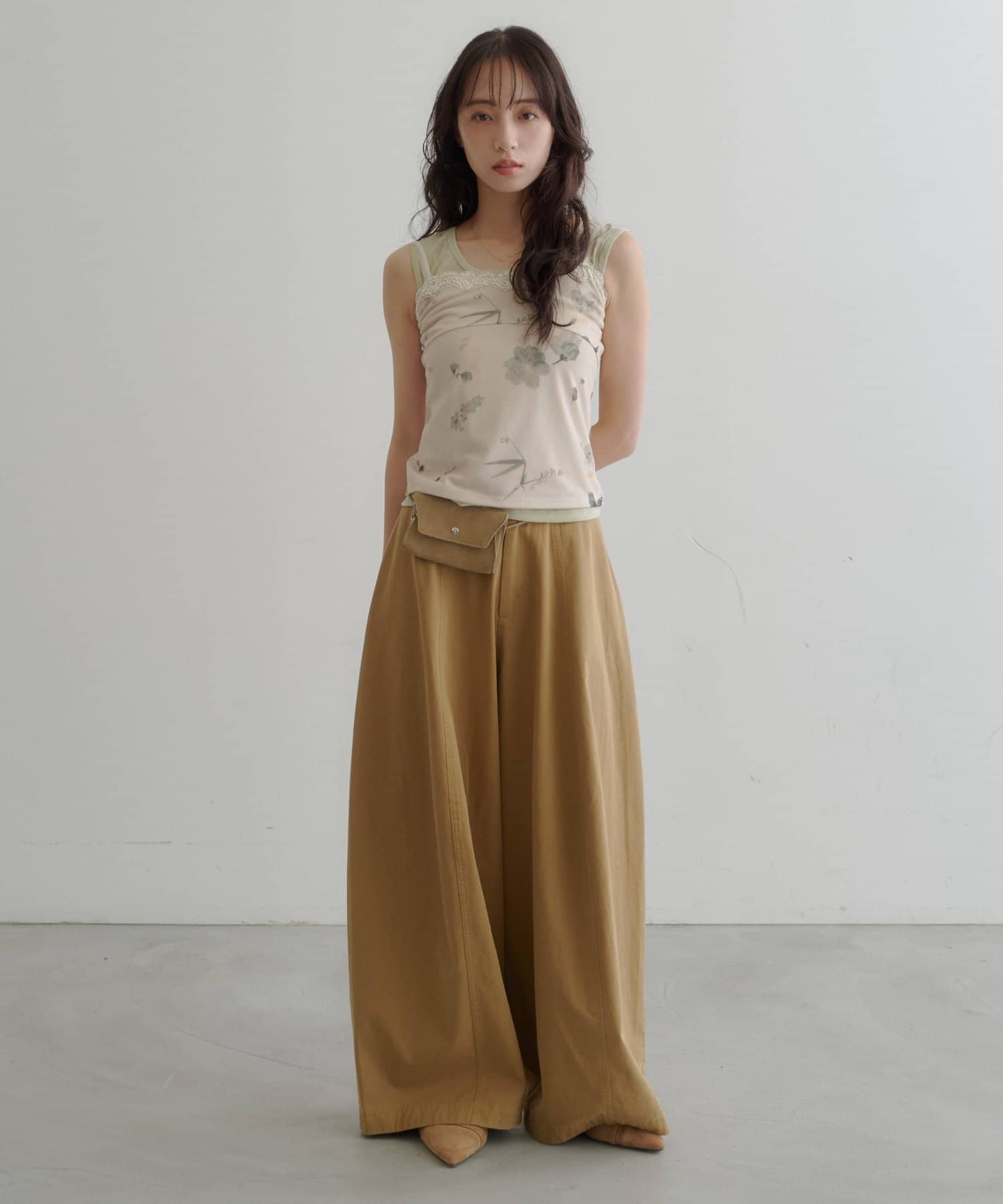 Kastane flower lace 彈性吊帶背心 - Image 27