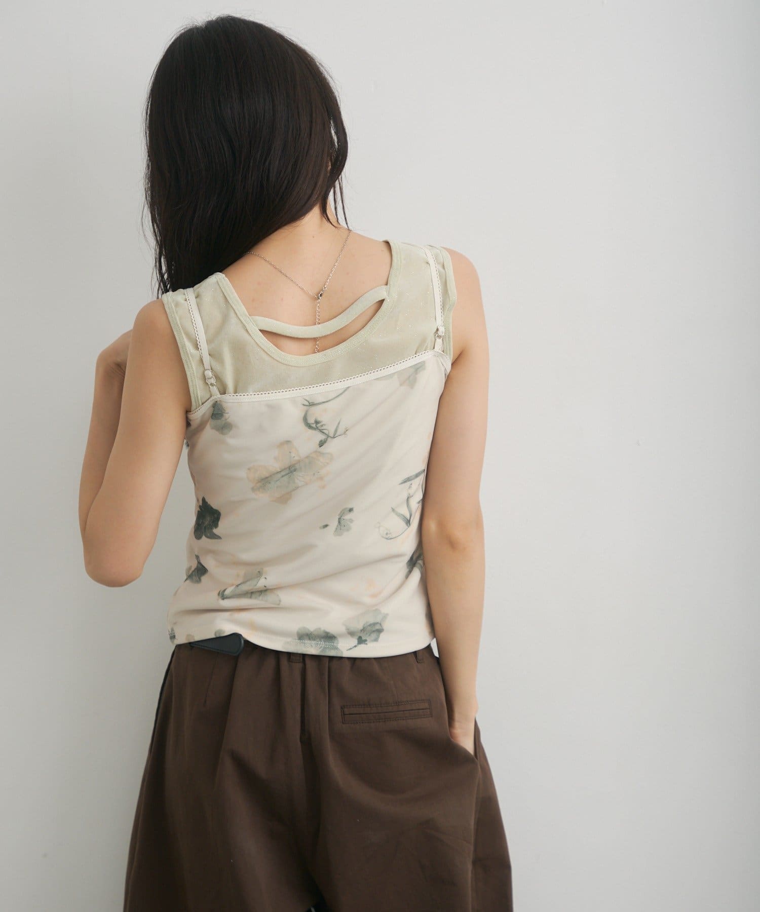 Kastane flower lace 彈性吊帶背心 - Image 32