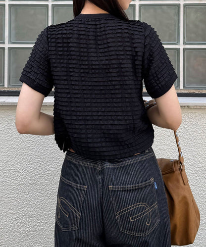 CIAOPANIC Motor Logo Frill Ringer Tee - Image 9