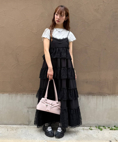 w closet lace 層疊吊帶ops - Image 21