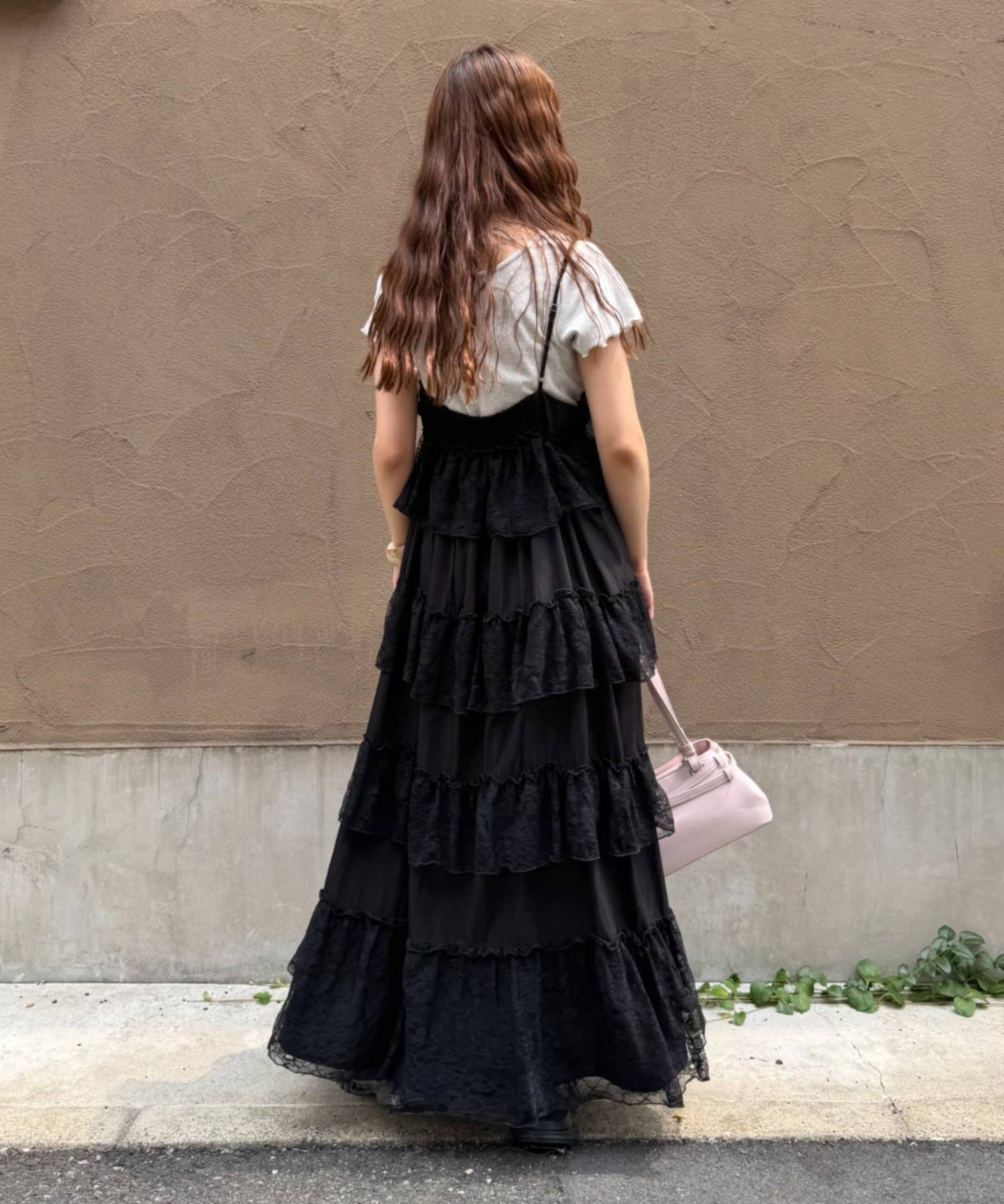w closet lace 層疊吊帶ops - Image 24