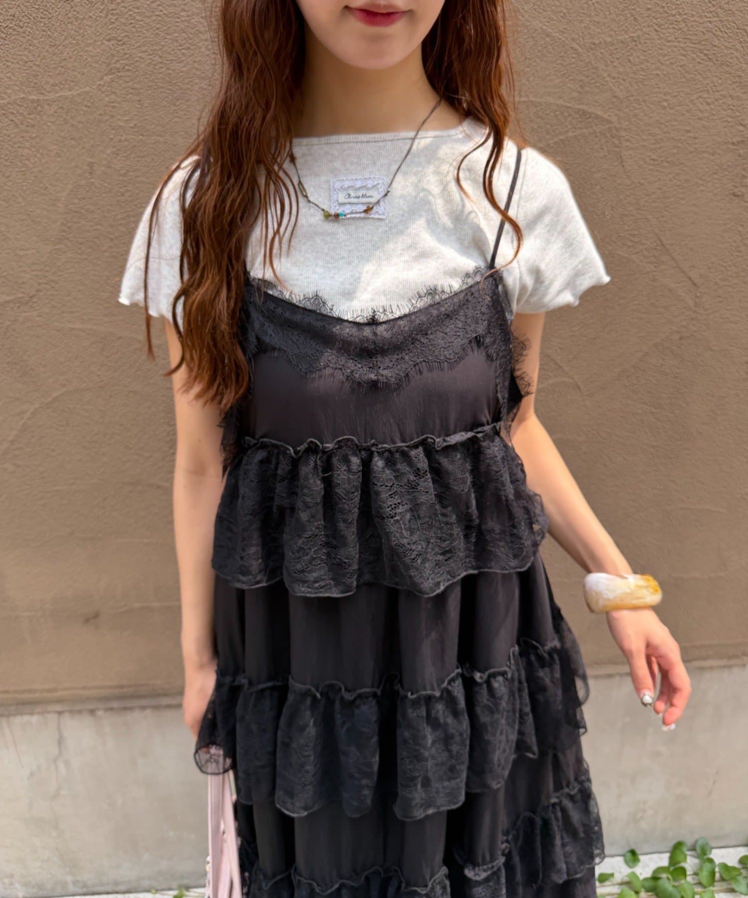w closet lace 層疊吊帶ops - Image 25