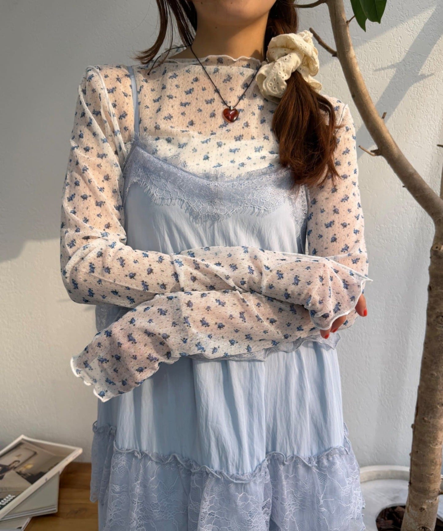 w closet sheer top - Image 17