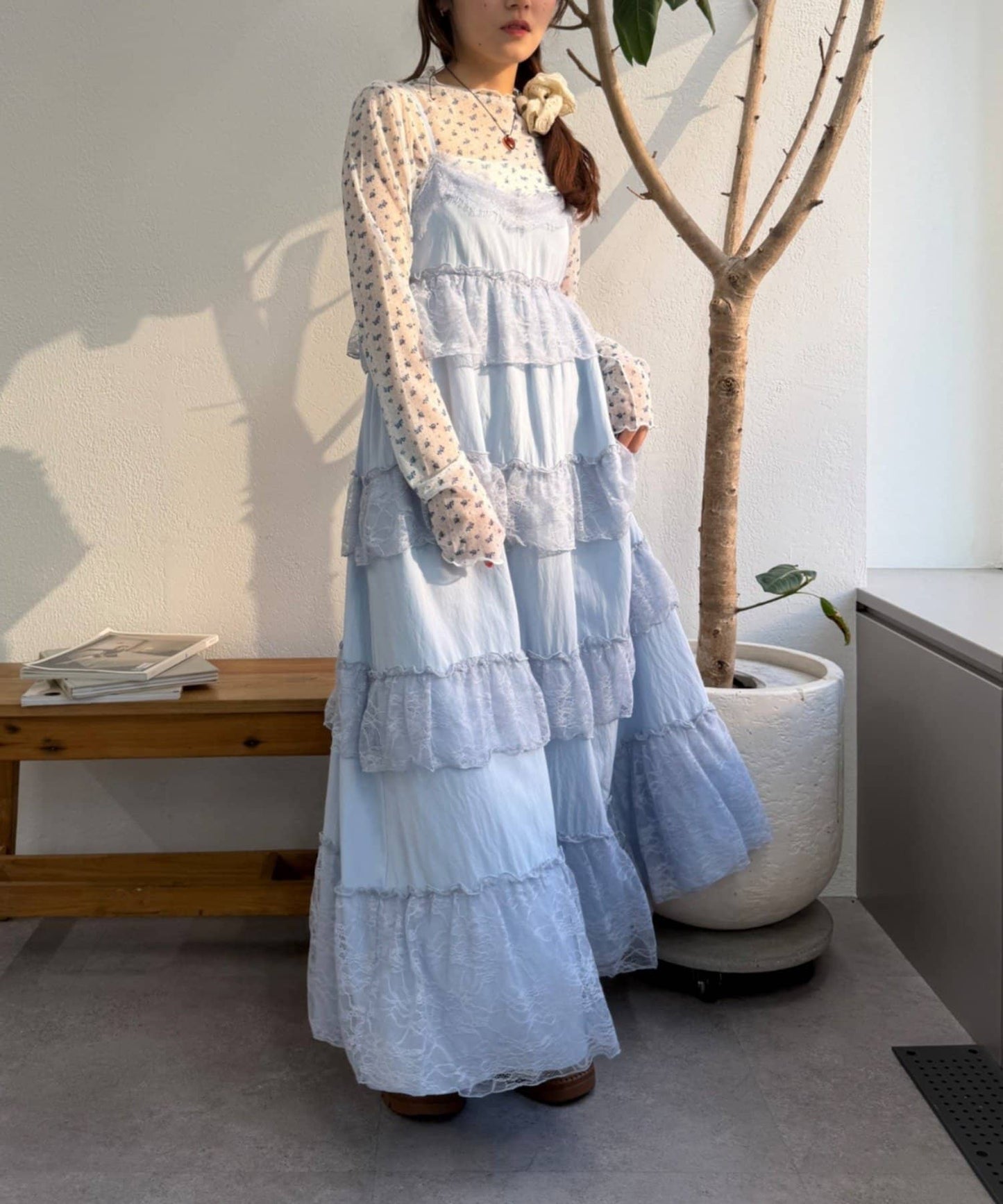 w closet sheer top - Image 19