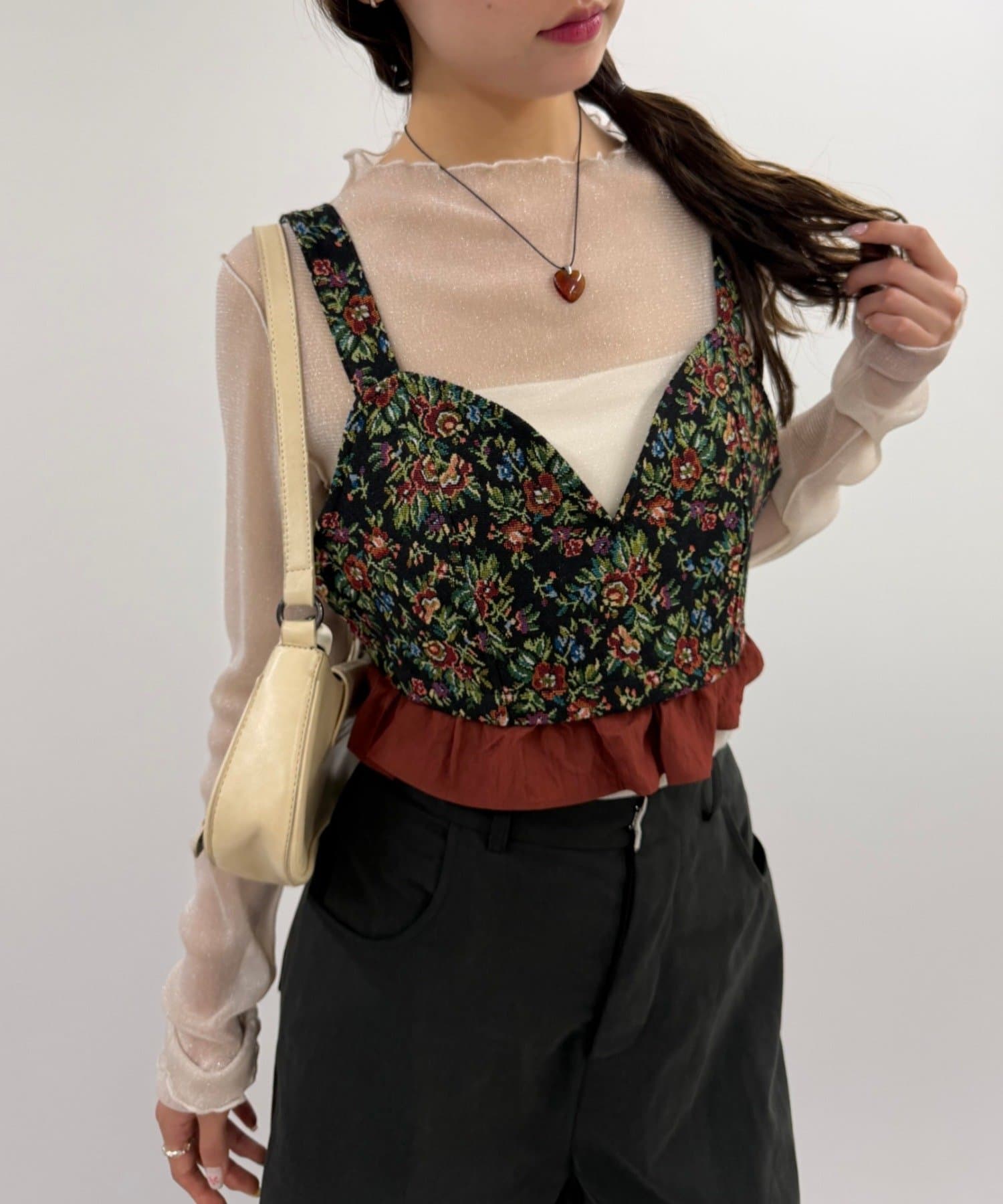 w closet sheer top - Image 2