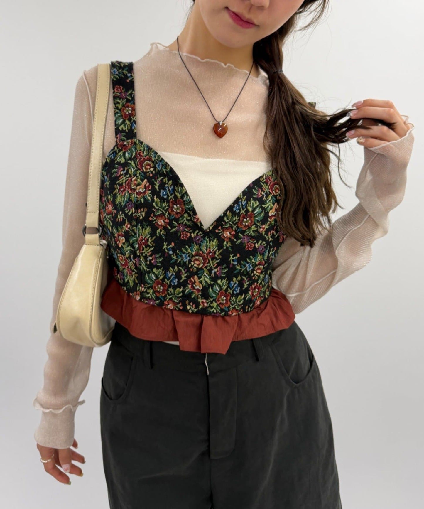 w closet sheer top - Image 28