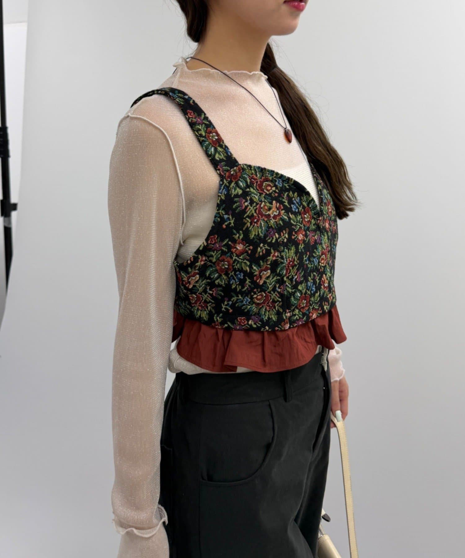 w closet sheer top - Image 29