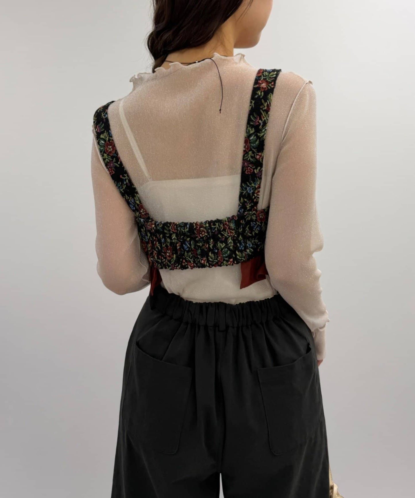 w closet sheer top - Image 30