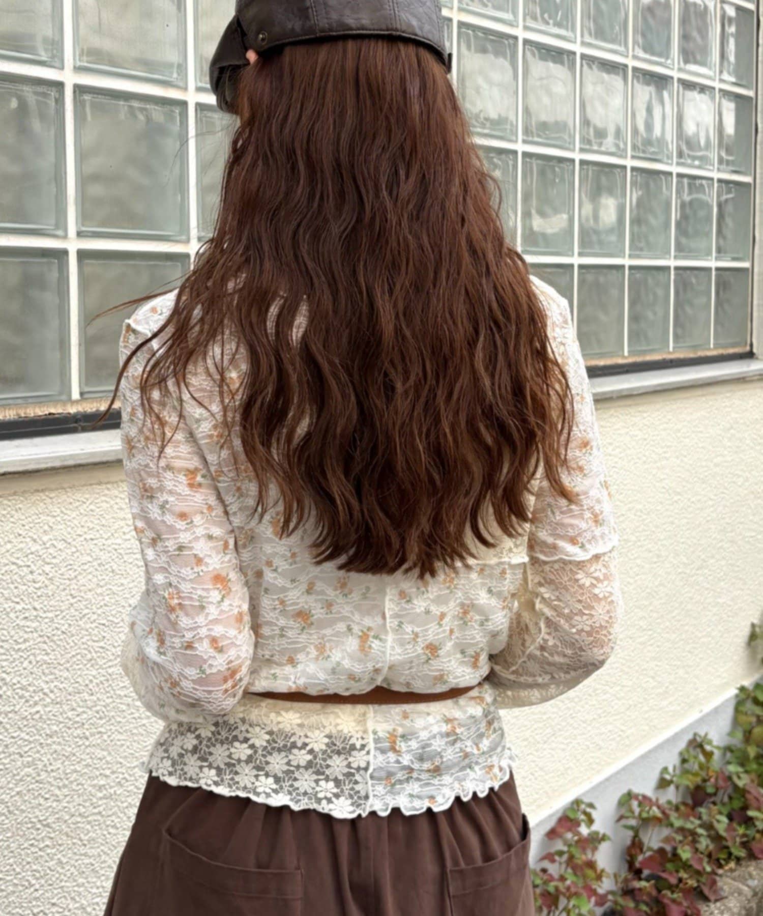 w closet floral lace tee - Image 6