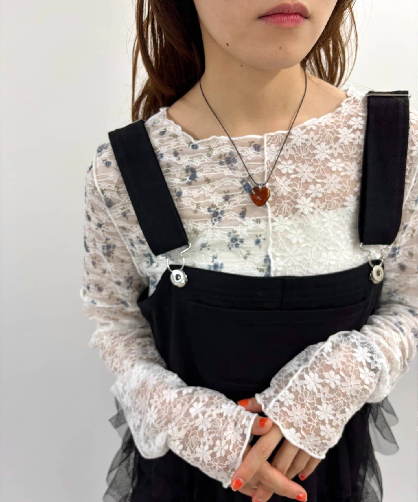 w closet floral lace tee - Image 13