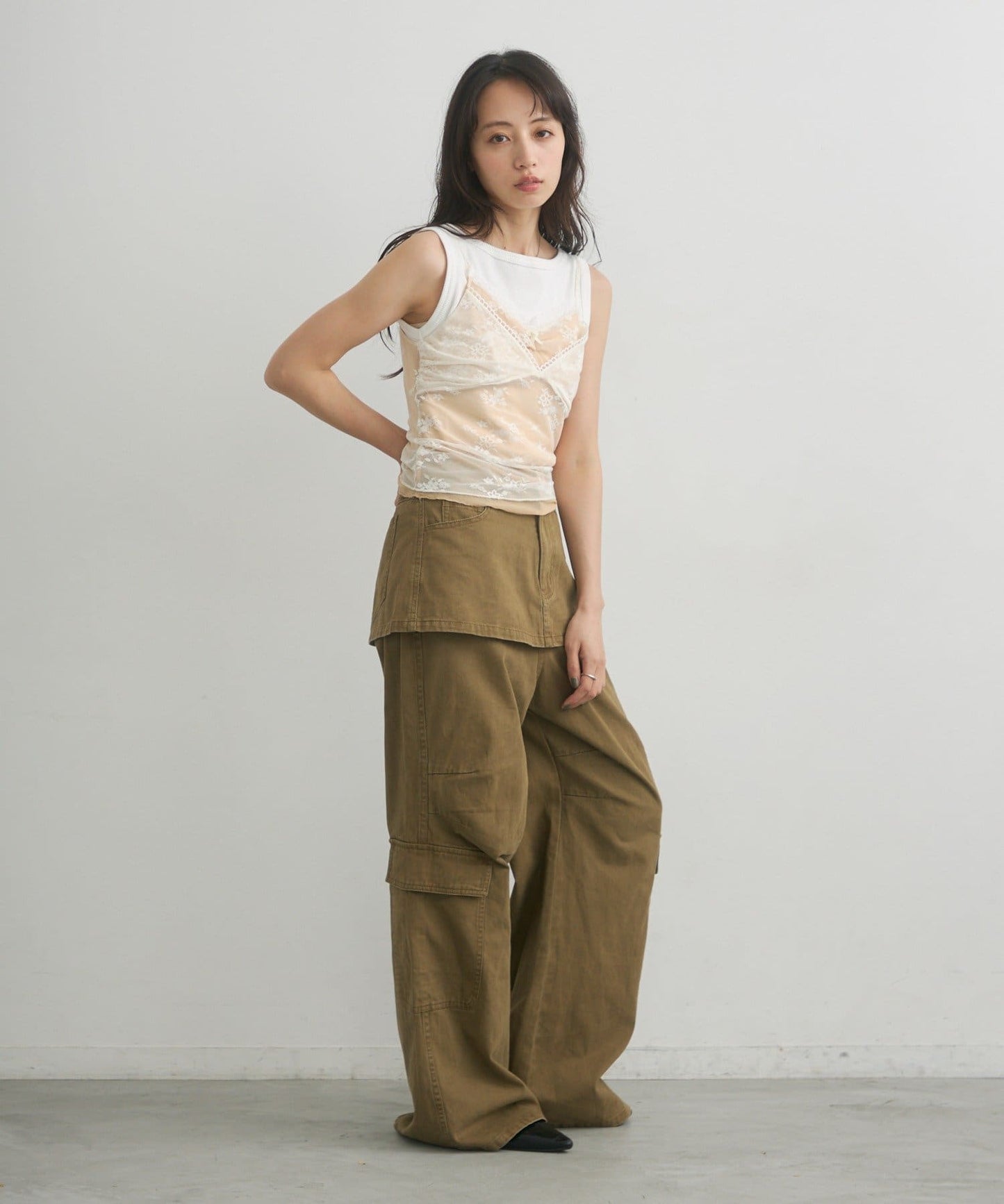 Kastane Vintage Layered Lace 吊帶背心 - Image 12