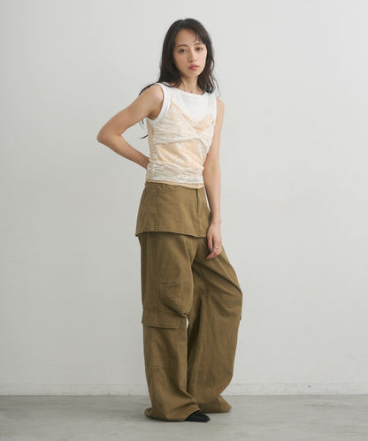 Kastane Vintage Layered Lace 吊帶背心 - Image 12