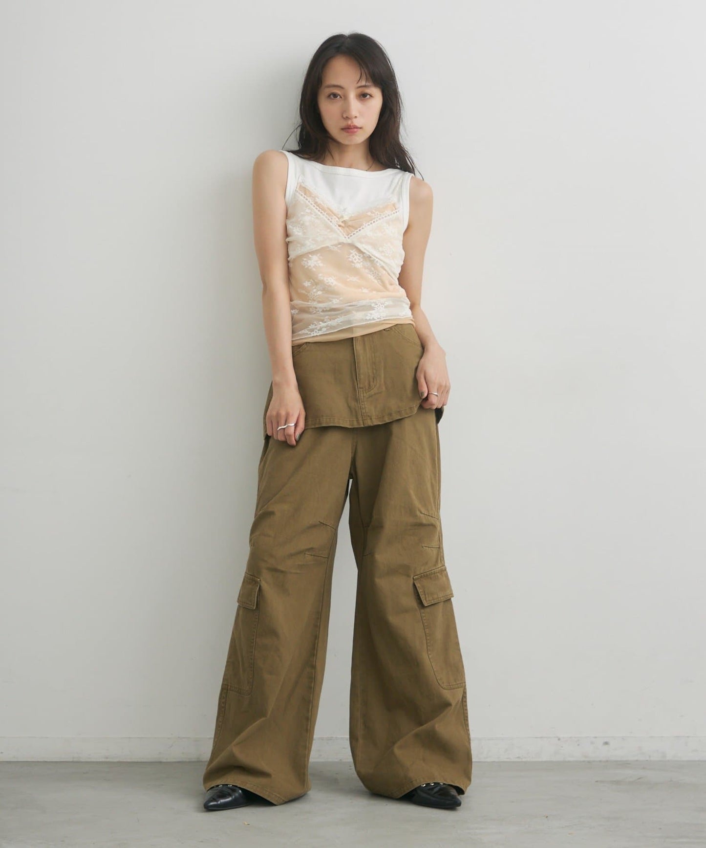 Kastane Vintage Layered Lace 吊帶背心 - Image 13