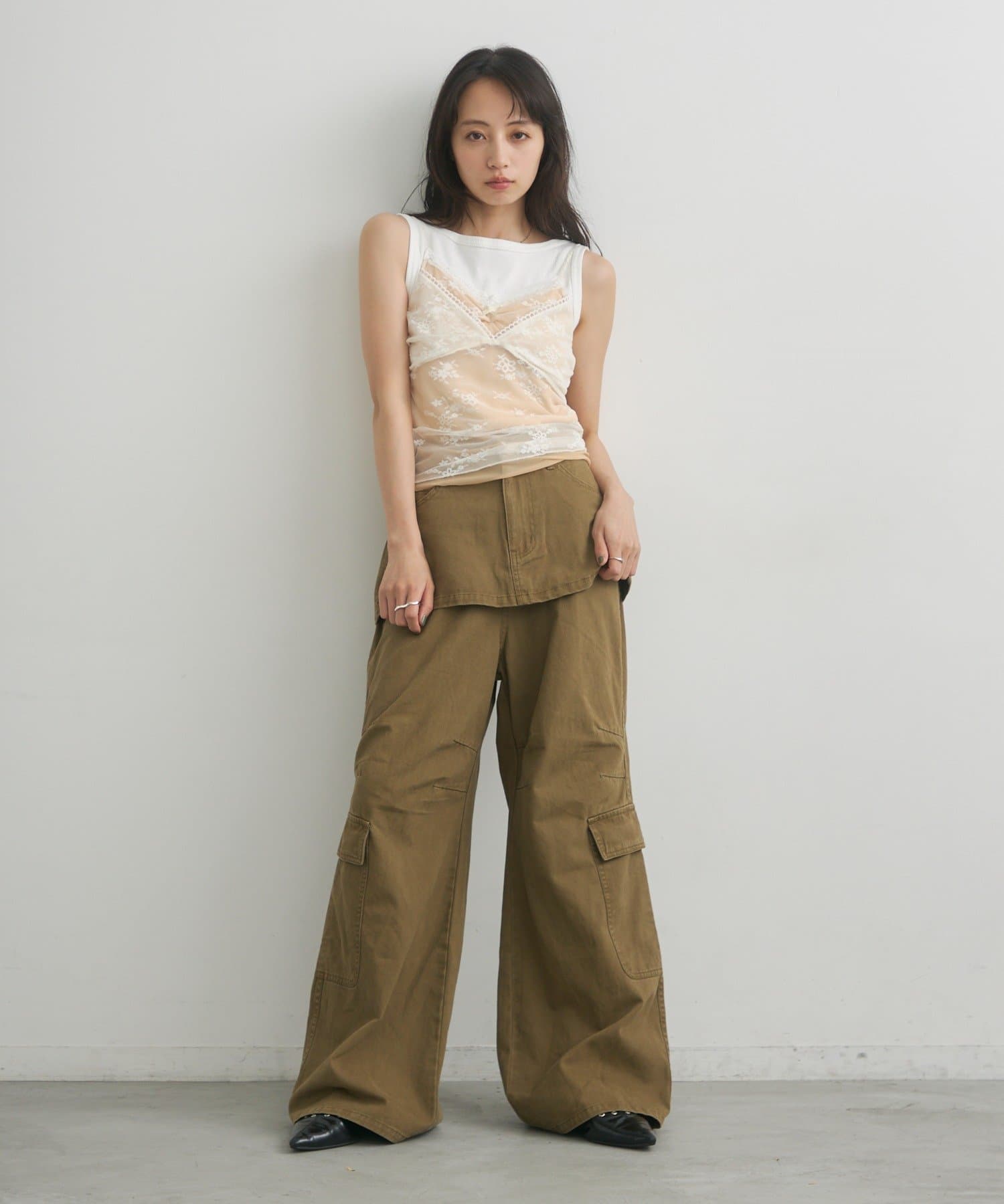 Kastane Vintage Layered Lace 吊帶背心 - Image 13