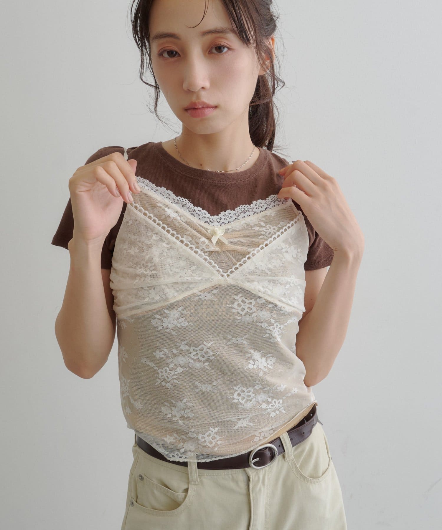 Kastane Vintage Layered Lace 吊帶背心 - Image 5