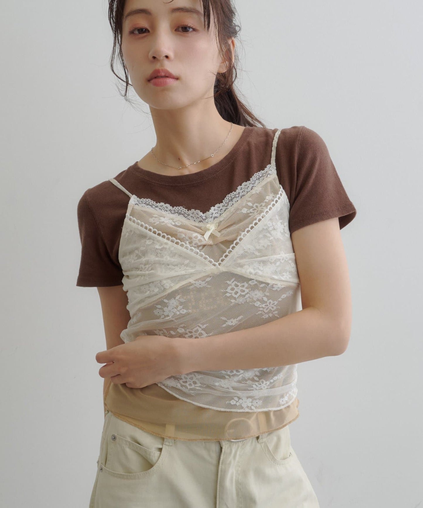 Kastane Vintage Layered Lace 吊帶背心 - Image 6