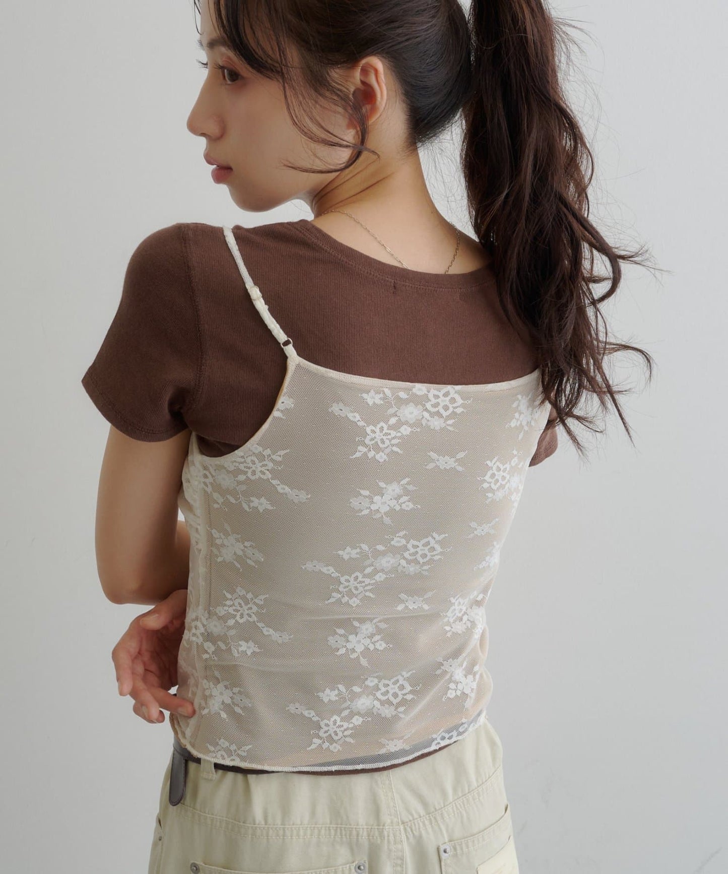 Kastane Vintage Layered Lace 吊帶背心 - Image 8