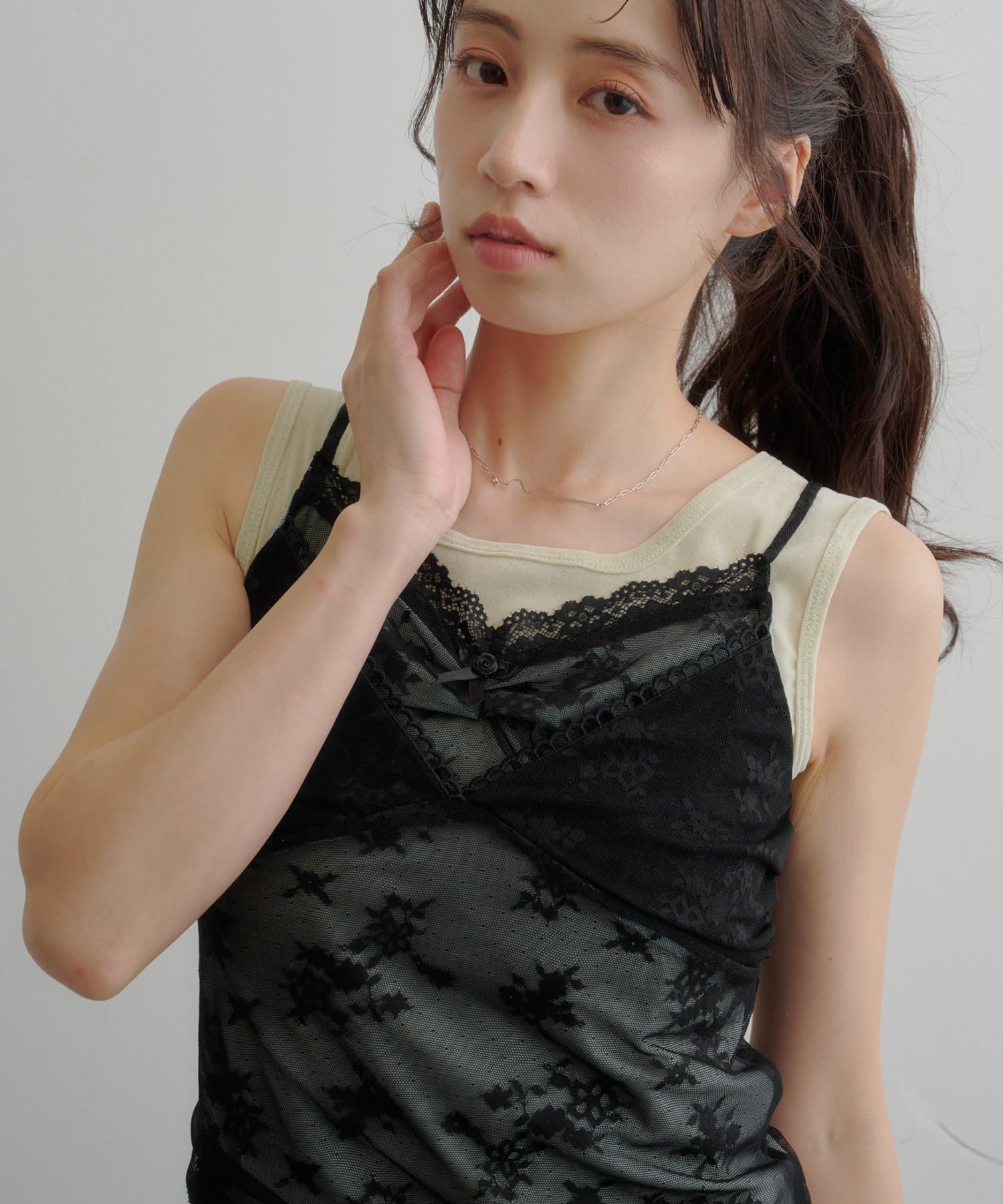 Kastane Vintage Layered Lace 吊帶背心 - Image 14