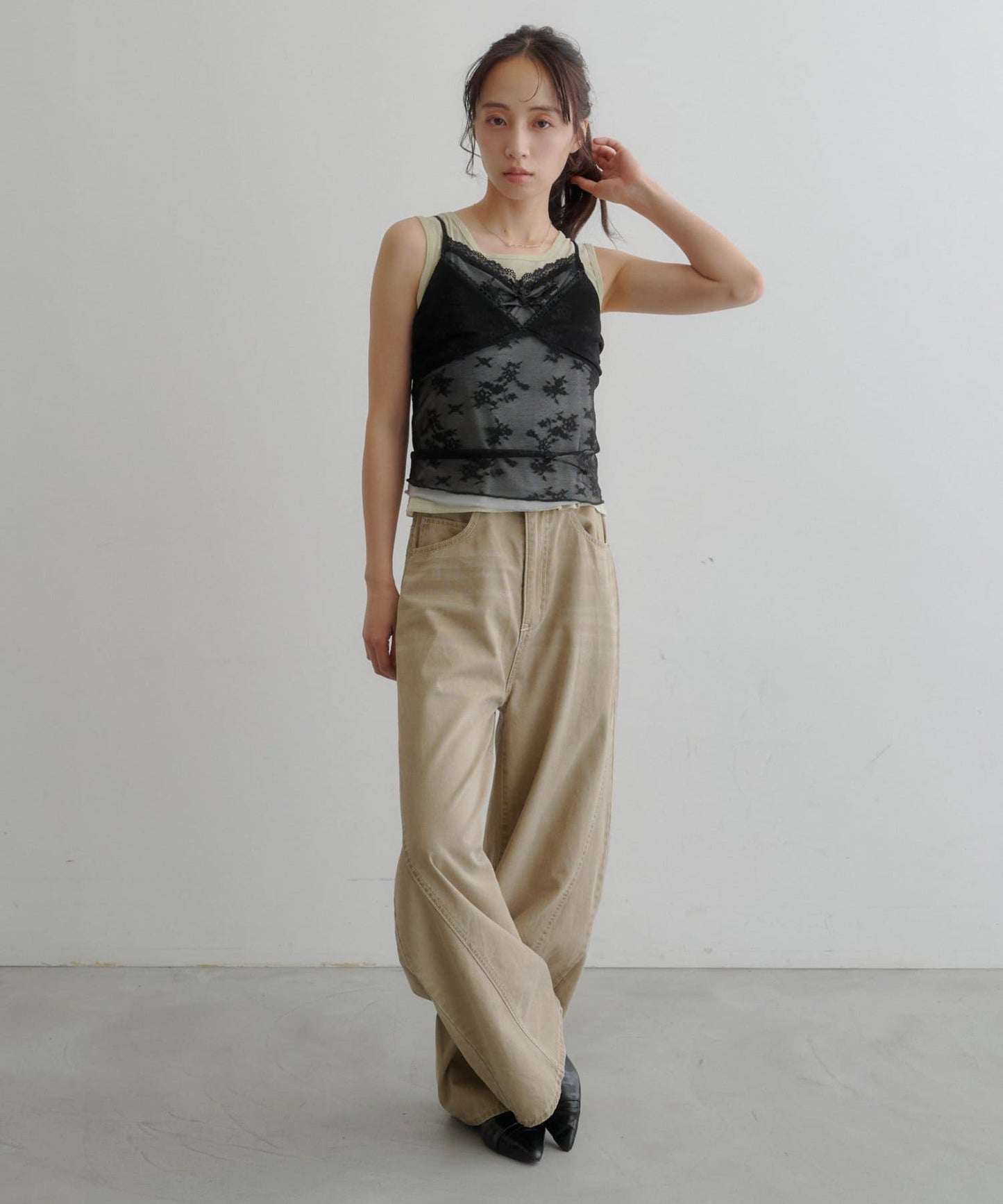 Kastane Vintage Layered Lace 吊帶背心 - Image 19