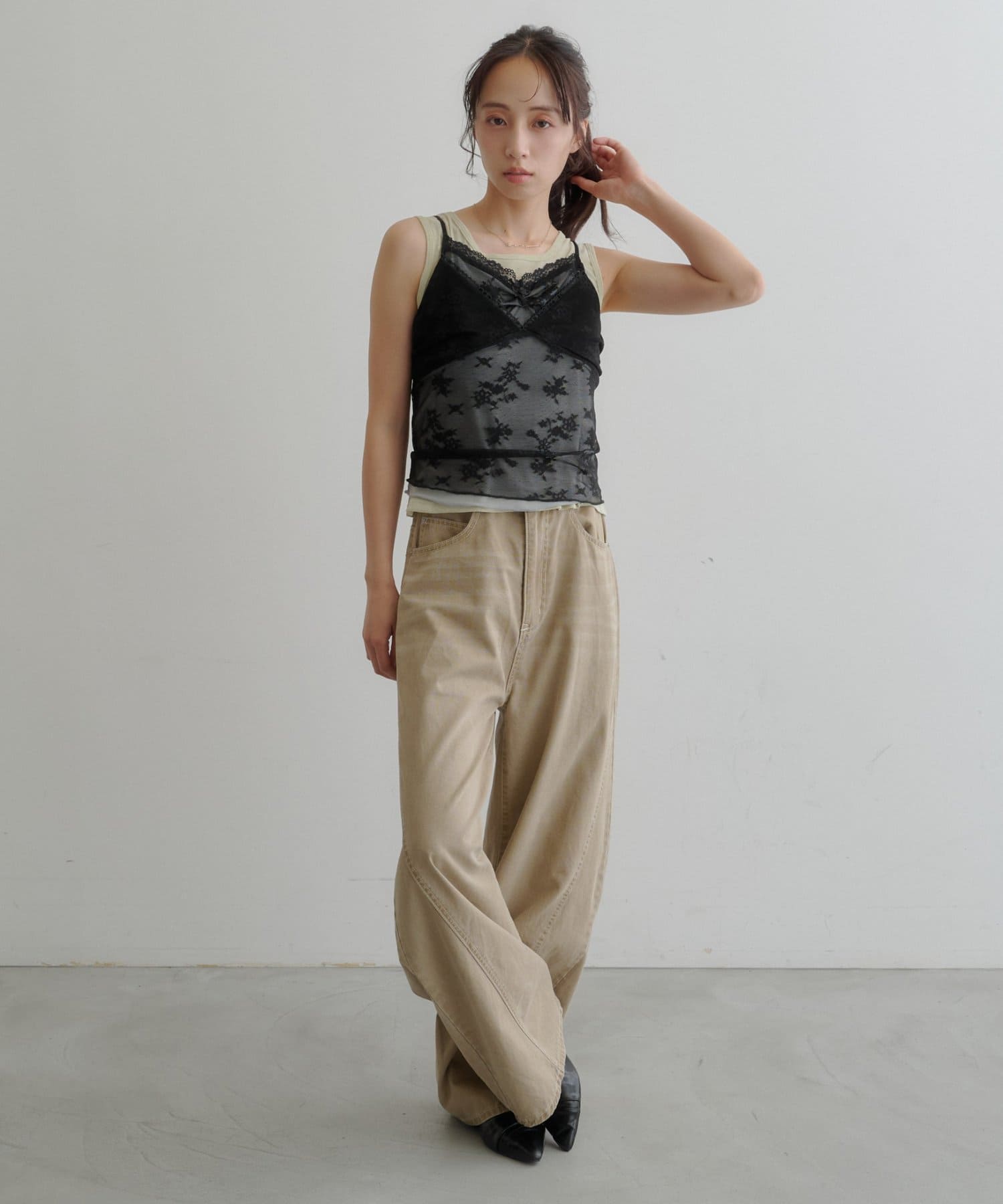 Kastane Vintage Layered Lace 吊帶背心 - Image 19