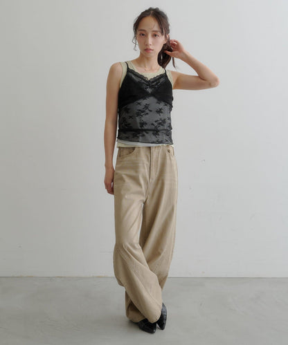 Kastane Vintage Layered Lace 吊帶背心 - Image 19