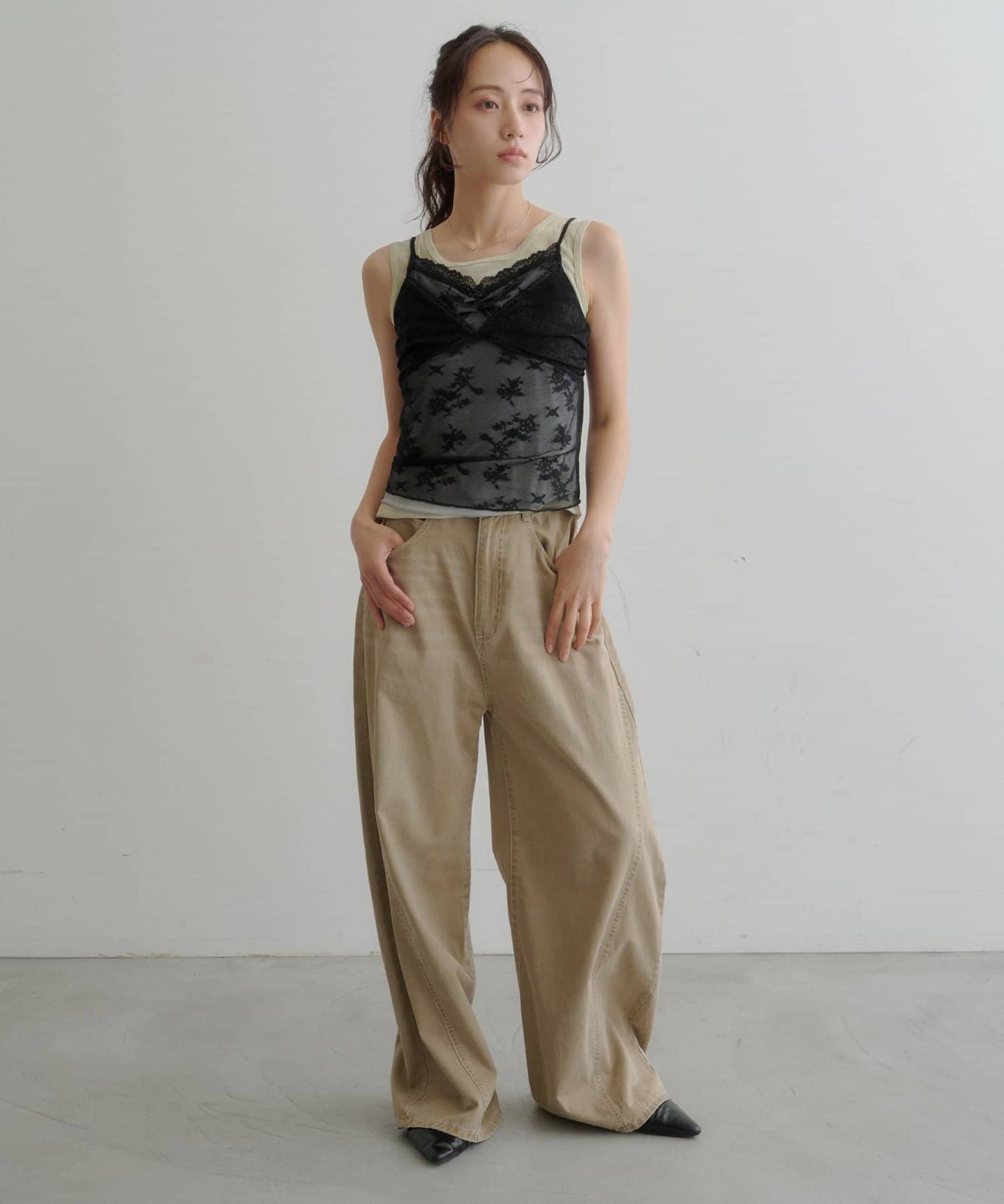 Kastane Vintage Layered Lace 吊帶背心 - Image 20