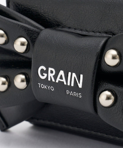 Grain Studded Ribbon Wallet - Image 13