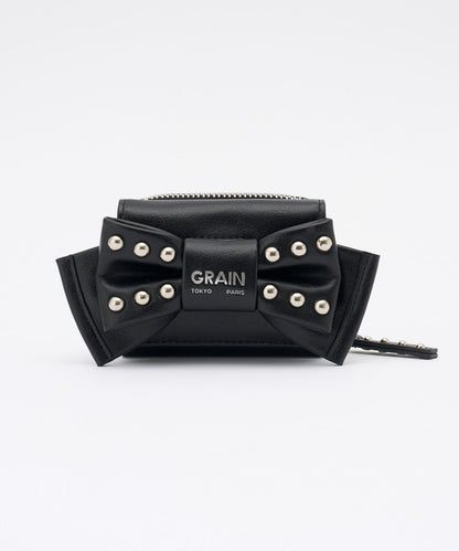 Grain Studded Ribbon Wallet - Image 6