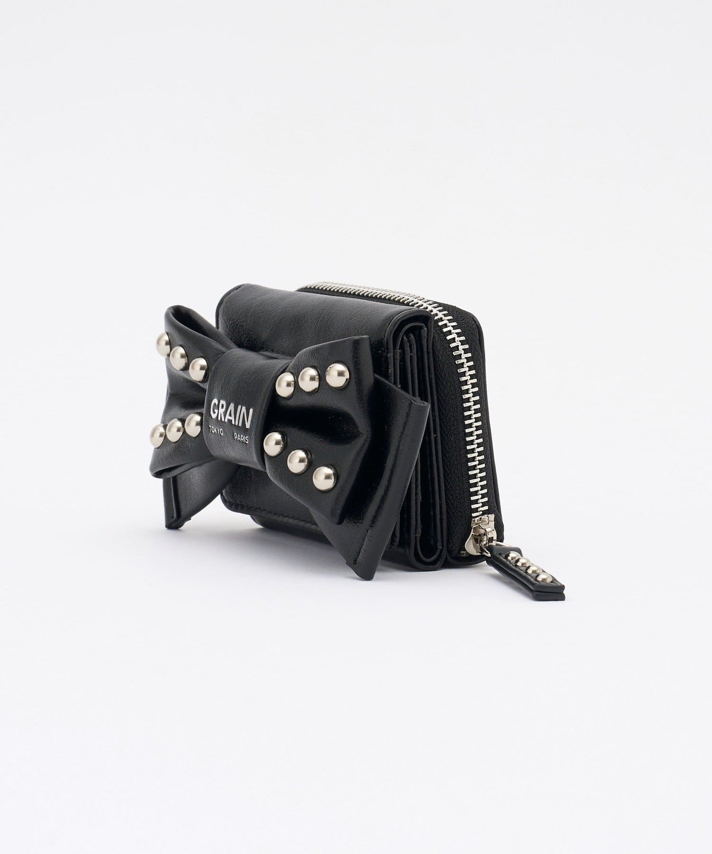 Grain Studded Ribbon Wallet - Image 8