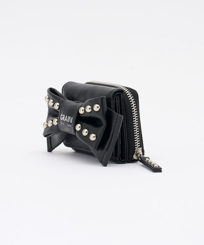 Grain Studded Ribbon Wallet - Image 8