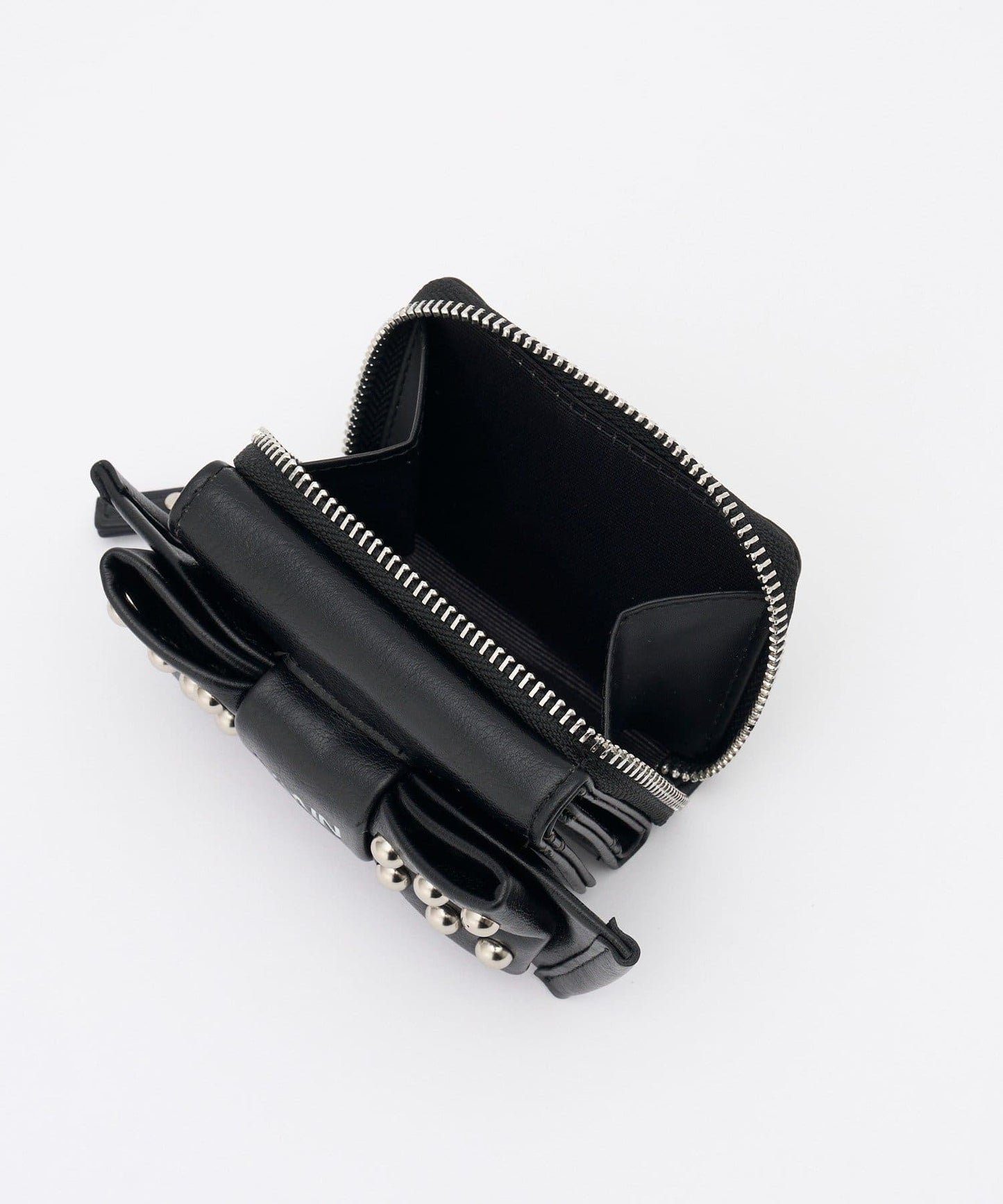 Grain Studded Ribbon Wallet - Image 11