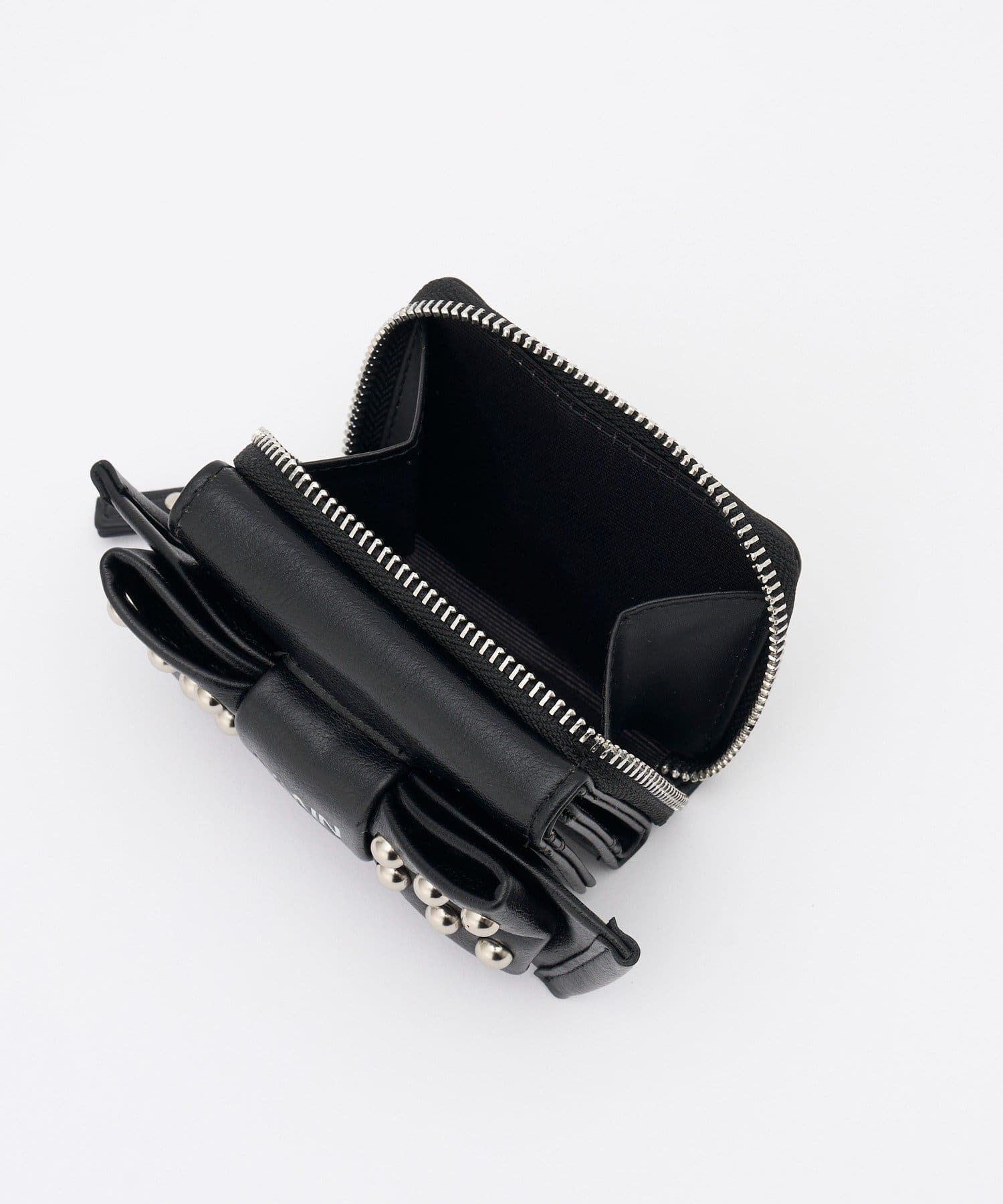 Grain Studded Ribbon Wallet - Image 11