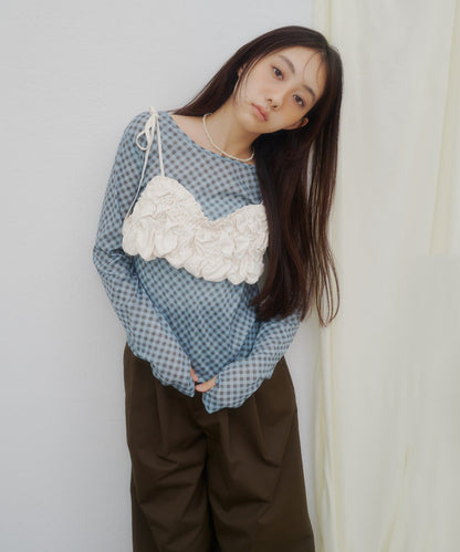 umm. By Discoat Popcorn Pattern Camisole - Image 5