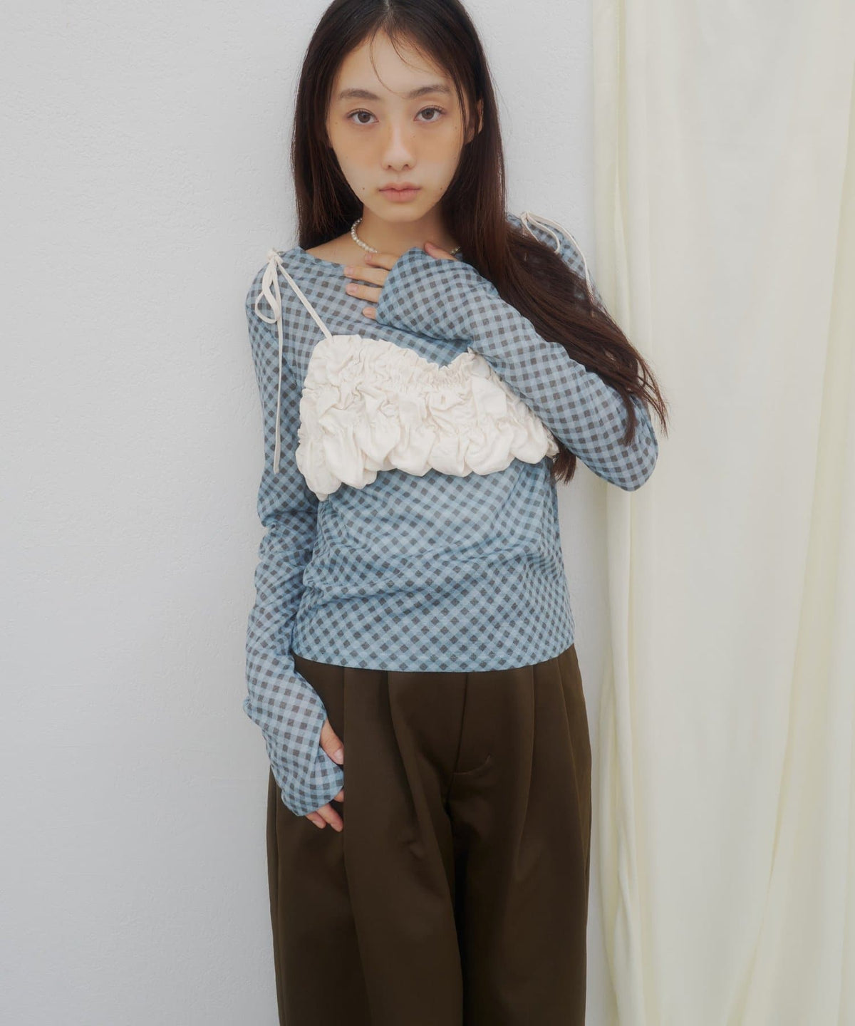 umm. By Discoat Popcorn Pattern Camisole - Image 9