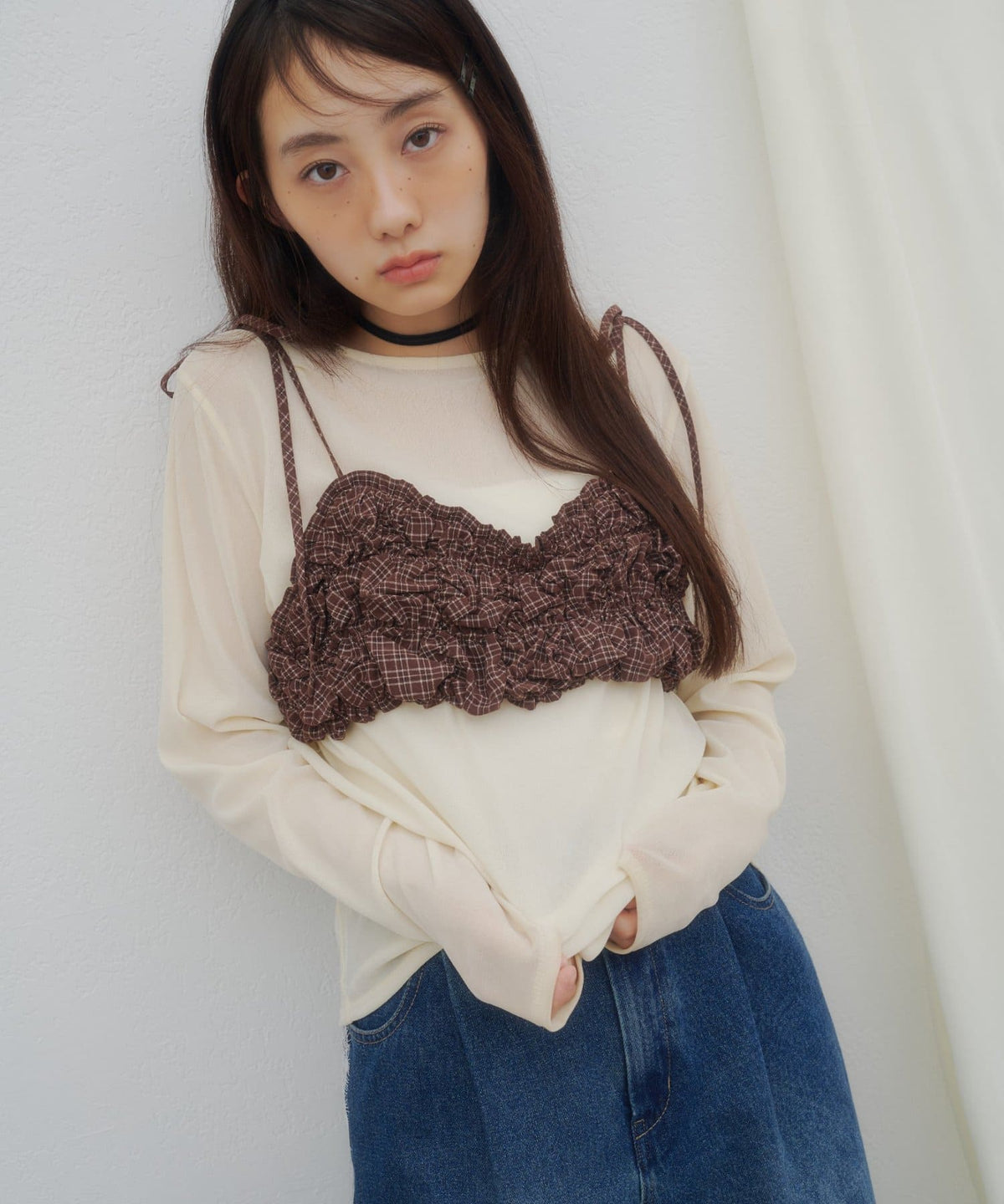 umm. By Discoat Popcorn Pattern Camisole - Image 26