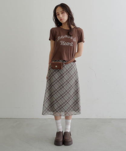 Kastane light and airy tulle midi skirt - Image 7