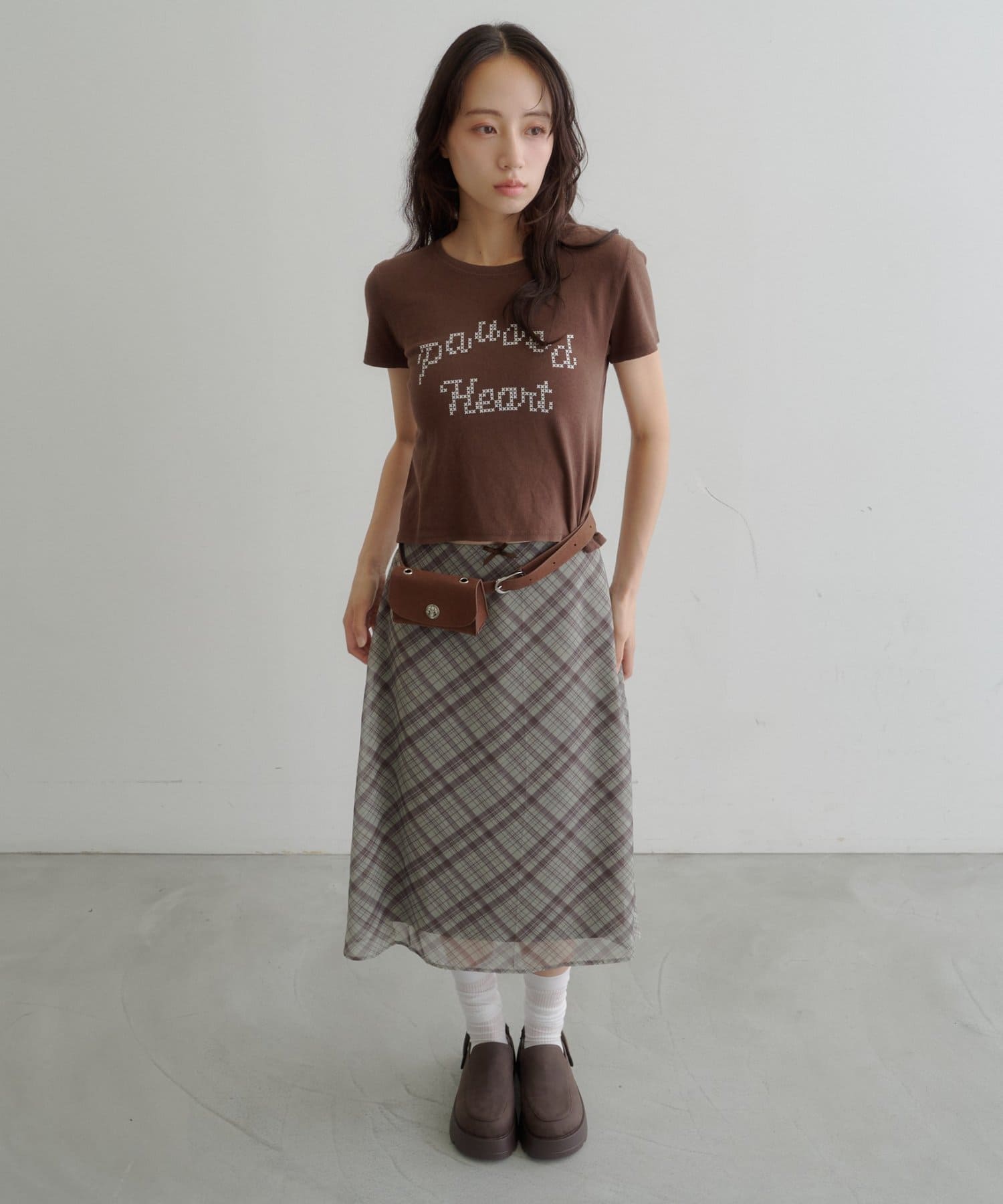 Kastane light and airy tulle midi skirt - Image 8