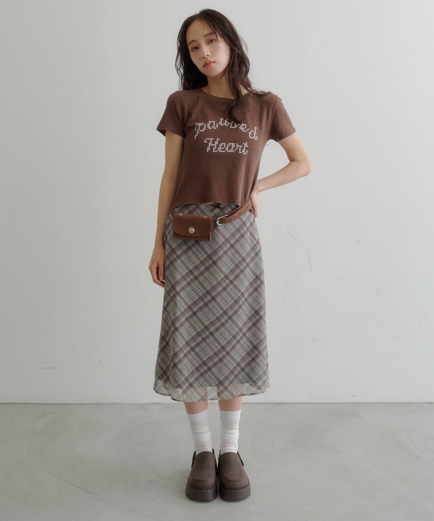 Kastane light and airy tulle midi skirt - Image 9