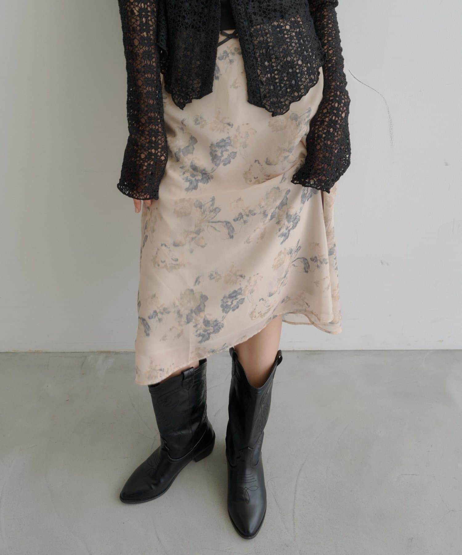 Kastane light and airy tulle midi skirt - Image 14