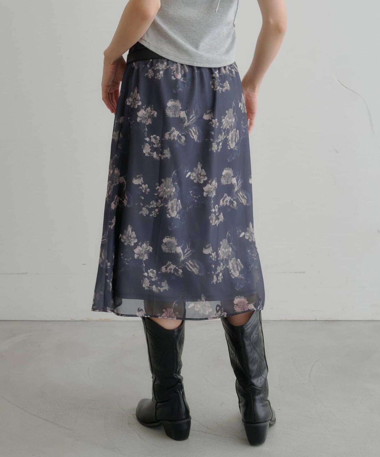 Kastane light and airy tulle midi skirt - Image 22