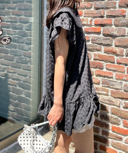 CIAOPANIC 大荷葉邊Cotton Lace Blouse - Image 18