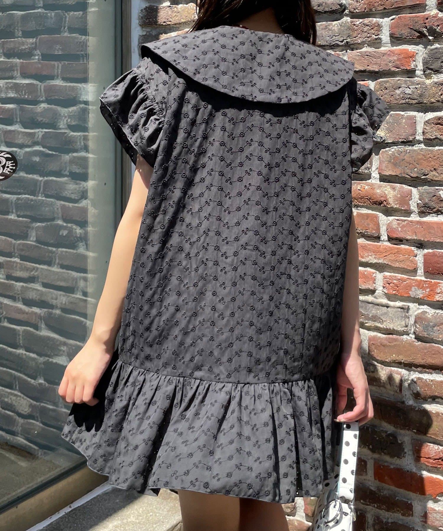 CIAOPANIC 大荷葉邊Cotton Lace Blouse - Image 19