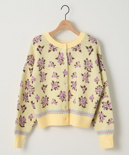 umm. By Discoat Floral cardigan with scarf - Image 27